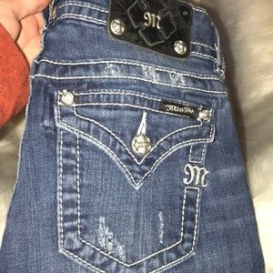 Miss me jeans size 26 fit like 4s